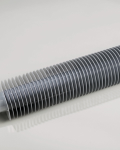 Ribbed tube alu 1 1/2"x1000